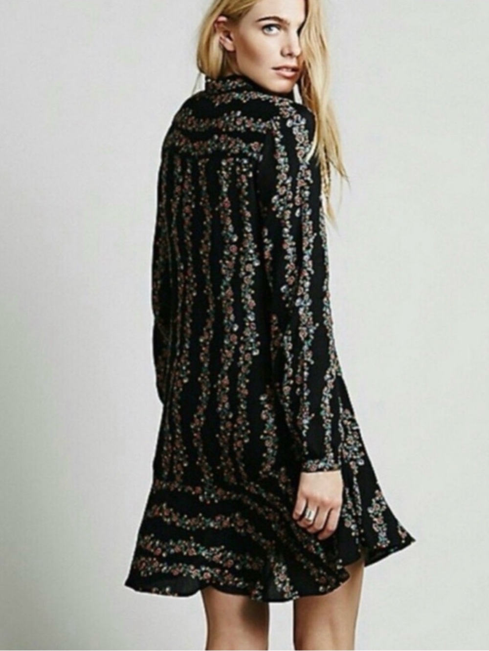 Free People Buttondown Shirt Dress